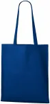 Lacná bavlnená nákupná taška, kráľovská modrá