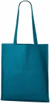 Lacná bavlnená nákupná taška, petrol blue