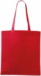 Lacná nákupná taška stredne veľká, červená