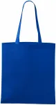Lacná nákupná taška stredne veľká, kráľovská modrá
