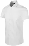 Lacná pánska košeľa Slim fit, biela