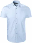 Lacná pánska košeľa Slim fit, svetlo modrá