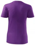 Lacné dámske tričko klasické, fialová