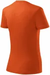 Lacné dámske tričko klasické, oranžová