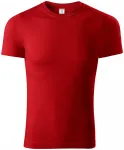 Lacné detské ľahké tričko, červená