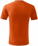 Lacné detské tričko klasické, oranžová