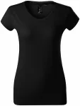Lacné exkluzívne dámske tričko, čierna