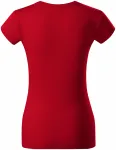 Lacné exkluzívne dámske tričko, formula červená