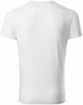 Lacné exkluzívne pánske tričko, biela