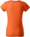 Lacné odolné dámske tričko hrubšie, oranžová