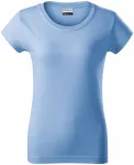Lacné odolné dámske tričko, nebeská modrá