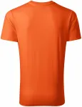 Lacné odolné pánske tričko hrubšie, oranžová