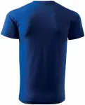 Lacné pánske tričko jednoduché, kráľovská modrá