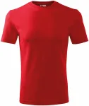Lacné pánske tričko klasické, červená