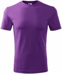 Lacné pánske tričko klasické, fialová