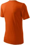 Lacné pánske tričko klasické, oranžová