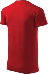 Lacné pánske tričko ozdobené, formula červená