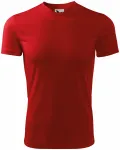 Lacné športové tričko detské, červená