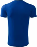 Lacné športové tričko detské, kráľovská modrá