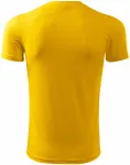 Lacné športové tričko detské, žltá