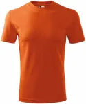 Lacné tričko hrubé, oranžová