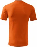 Lacné tričko klasické, oranžová