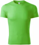 Lacné tričko ľahké, jablkovo zelená