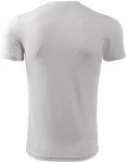 Lacné tričko s asymetrickým priekrčníkom, biela