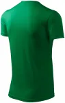 Lacné tričko s asymetrickým priekrčníkom, trávová zelená