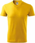 Lacné tričko s krátkym rukávom, stredne hrubé, žltá
