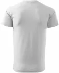 Lacné tričko vyššej gramáže unisex, biela