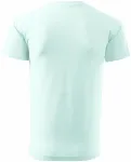 Lacné tričko vyššej gramáže unisex, ľadová zelená
