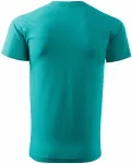 Lacné tričko vyššej gramáže unisex, smaragdovozelená